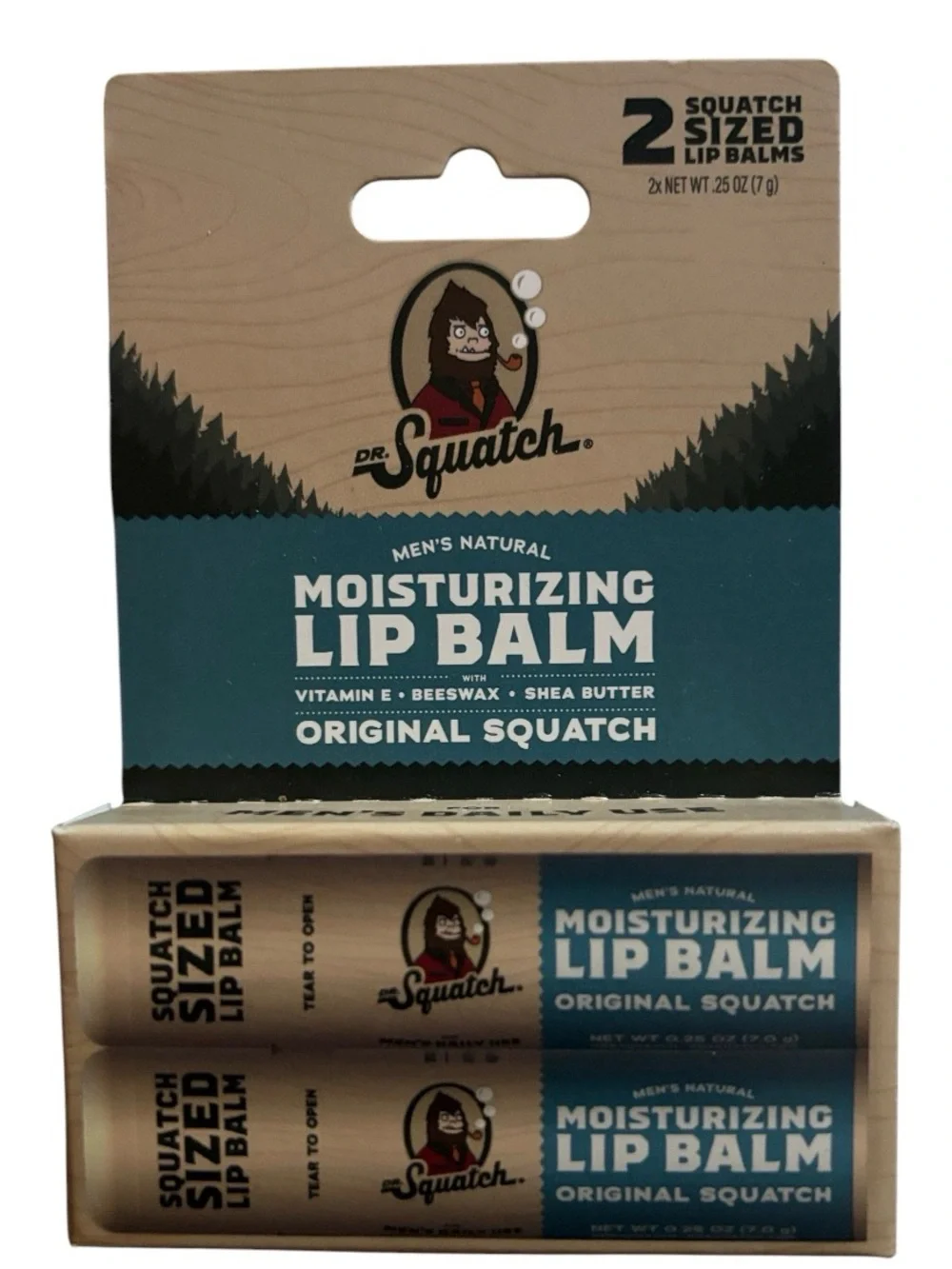 Dr. Squatch BUNDLE | Moisturizing Lotion Wood Barrel Bourbon Original Lip Balm